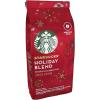 Starbucks Whole Bean Coffee, Medium Roast Coffee, Pike Place Roast, 100% Arabica, 1 bag (18 oz)(Holiday Blend)