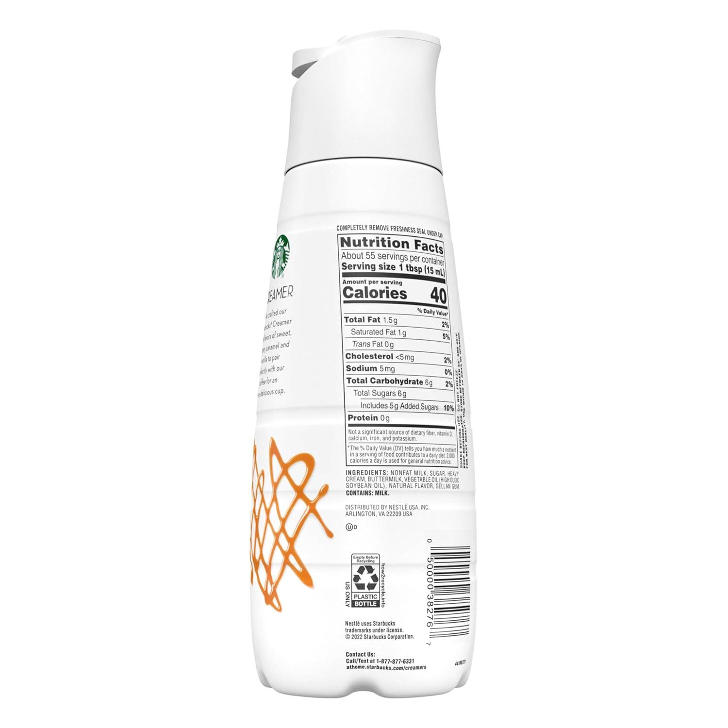 imageStarbucks Caramel Creamer 28 Fl Oz28 Fl Oz Pack of 1