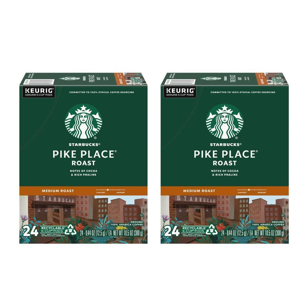 imageStarbucks KCup Coffee Pods Medium Roast Coffee for Keurig Brewers Holiday Blend 100 Arabica Limited Edition Holiday Coffee 1 Box 10 PodsPike
