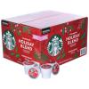 Starbucks K-Cup Coffee Pods, Medium Roast Coffee for Keurig Brewers, Holiday Blend, 100% Arabica, Limited Edition Holiday Coffee, 1 Box (10 Pods)(Maple)