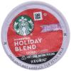 Starbucks K-Cup Coffee Pods, Medium Roast Coffee for Keurig Brewers, Holiday Blend, 100% Arabica, Limited Edition Holiday Coffee, 1 Box (10 Pods)(Maple)
