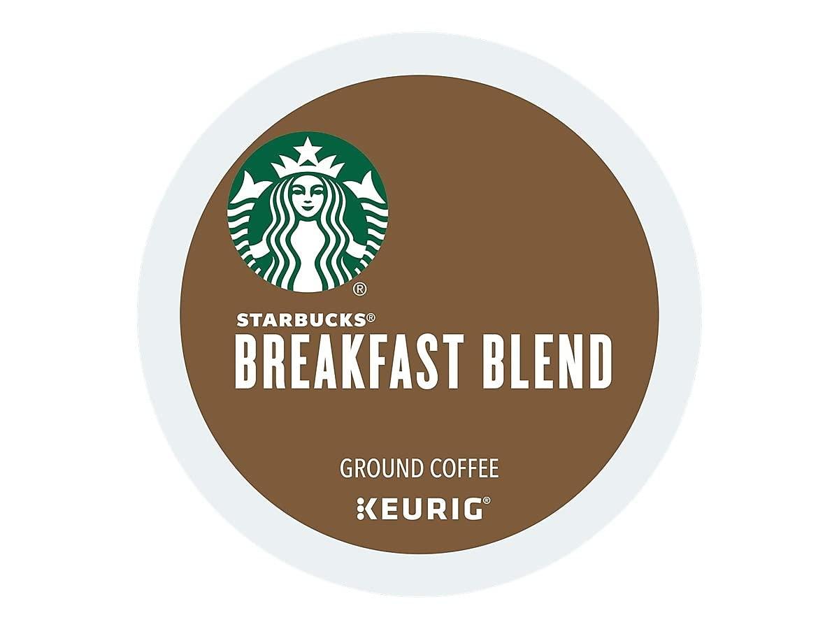 image:imageStarbucks KCup Coffee Pods Toasted Coconut Mocha Flavored Coffee for Keurig Coffee Makers 100 Arabica Limited Edition 1 Box 10 PodsBreakfast Blend