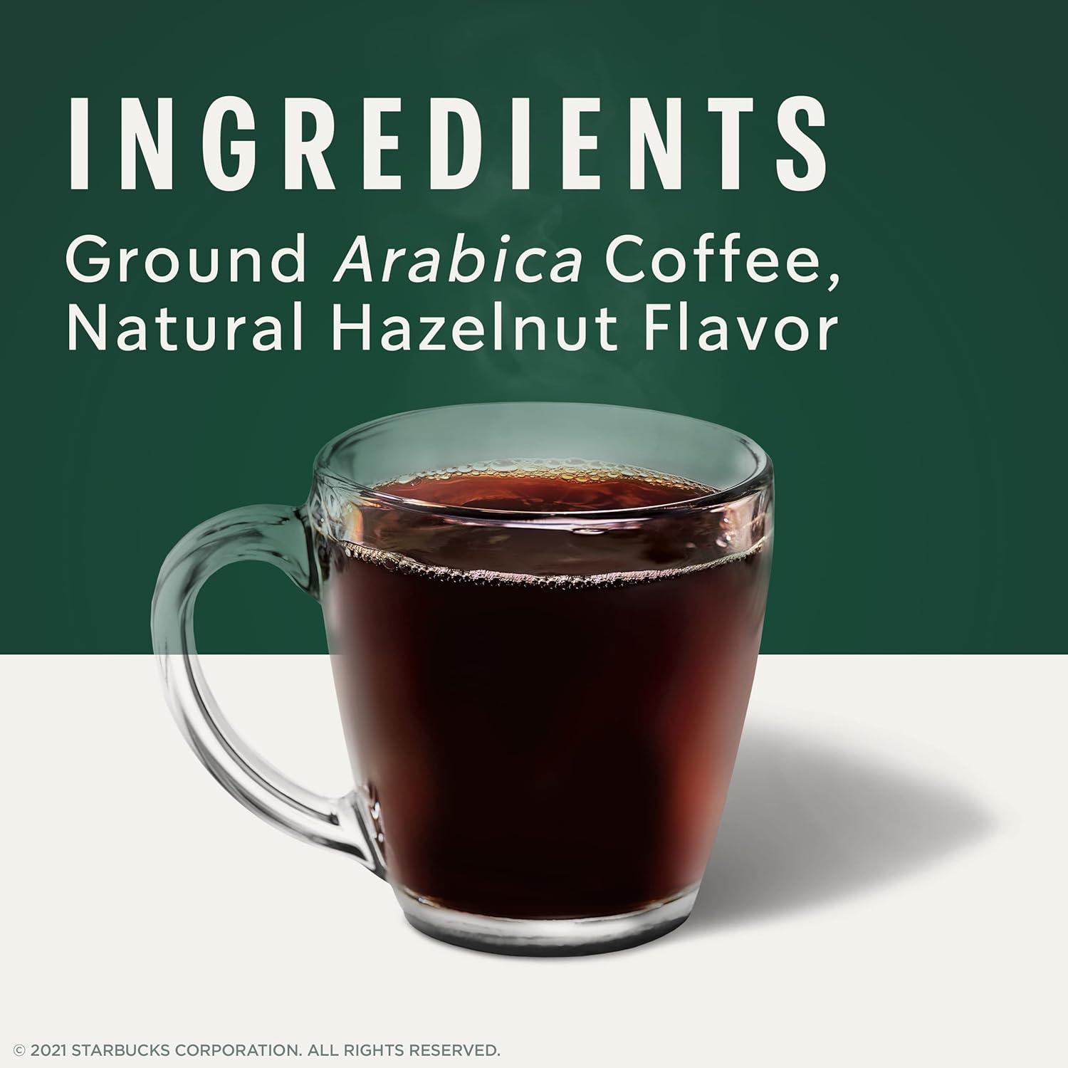 image:imageStarbucks KCup Coffee Pods Toasted Coconut Mocha Flavored Coffee for Keurig Coffee Makers 100 Arabica Limited Edition 1 Box 10 PodsHazelnut
