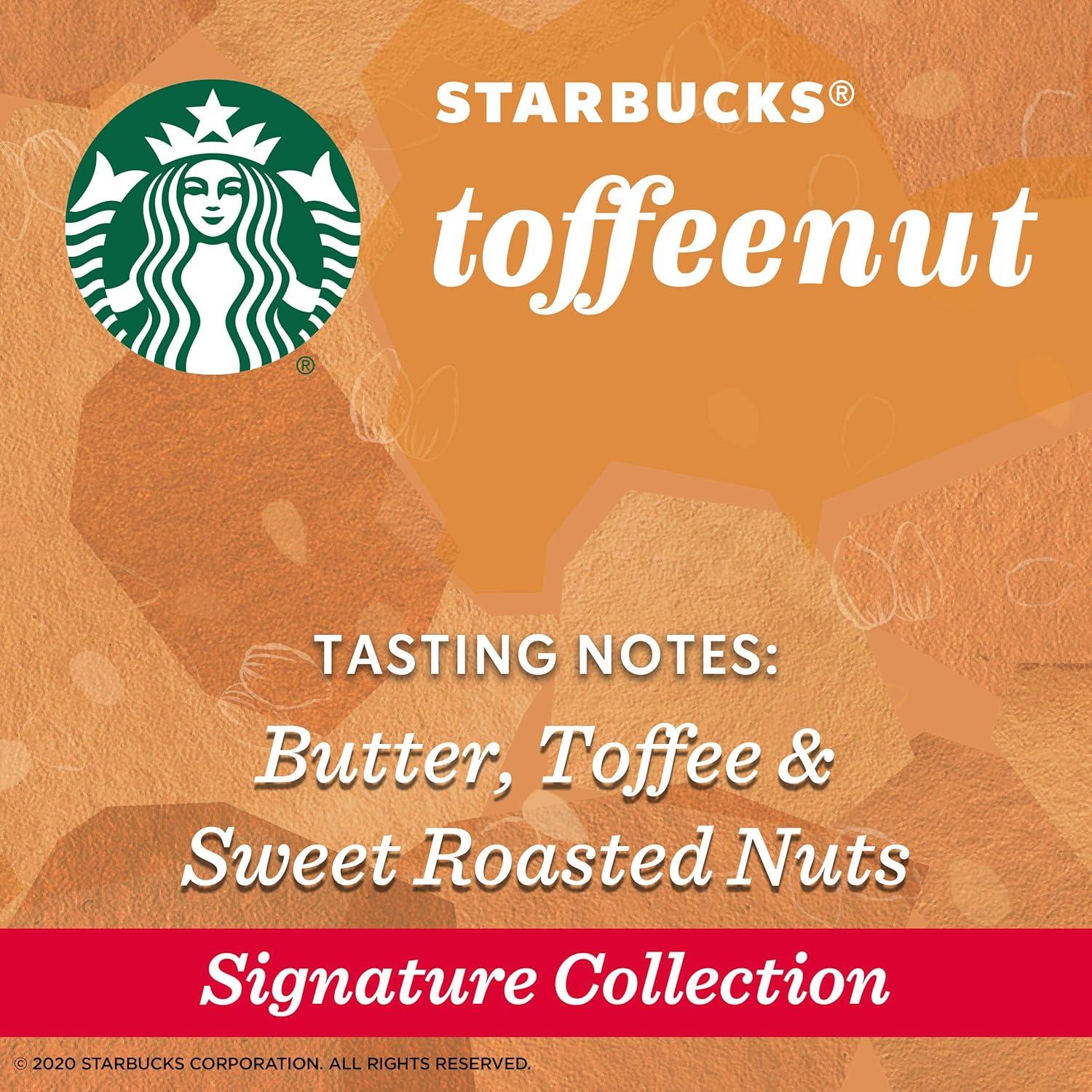 image:imageStarbucks KCup Coffee Pods Toasted Coconut Mocha Flavored Coffee for Keurig Coffee Makers 100 Arabica Limited Edition 1 Box 10 PodsToffeenut