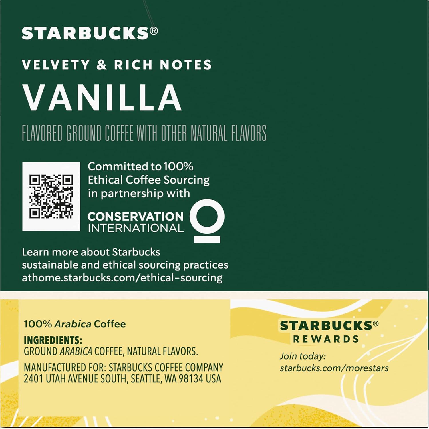 image:imageStarbucks KCup Coffee Pods Toasted Coconut Mocha Flavored Coffee for Keurig Coffee Makers 100 Arabica Limited Edition 1 Box 10 PodsVanilla