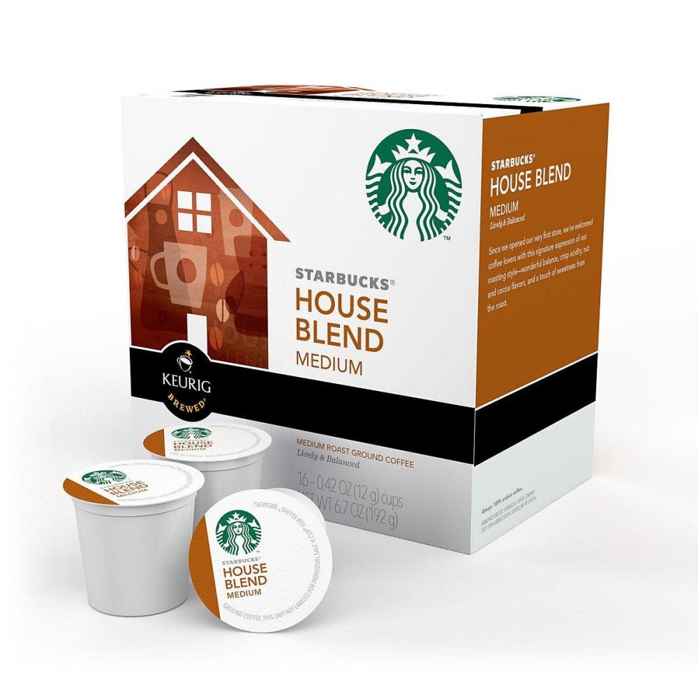 image:imageStarbucks KCup Coffee Pods Toasted Coconut Mocha Flavored Coffee for Keurig Coffee Makers 100 Arabica Limited Edition 1 Box 10 PodsHouse Blend