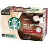 Starbucks K-Cup Coffee Pods, Toasted Coconut Mocha Flavored Coffee for Keurig Coffee Makers, 100% Arabica, Limited Edition, 1 Box (10 Pods)(Classic Hot Cocoa)