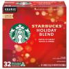 Starbucks K-Cup Coffee Pods, Toasted Coconut Mocha Flavored Coffee for Keurig Coffee Makers, 100% Arabica, Limited Edition, 1 Box (10 Pods)(Holiday Blend)