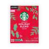 Starbucks K-Cup Coffee Pods, Toasted Coconut Mocha Flavored Coffee for Keurig Coffee Makers, 100% Arabica, Limited Edition, 1 Box (10 Pods)(Holiday Blend)