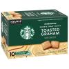 Starbucks K-Cup Coffee Pods, Toasted Coconut Mocha Flavored Coffee for Keurig Coffee Makers, 100% Arabica, Limited Edition, 1 Box (10 Pods)(Toasted Graham)