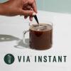 Starbucks VIA Instant Coffee, Dark Roast Coffee, Decaf Italian Roast, Arabica Beans, Single-Serve, 1 Box (20 Packets)