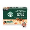 Starbucks K-Cup Coffee Pods, Toasted Coconut Mocha Flavored Coffee for Keurig Coffee Makers, 100% Arabica, Limited Edition, 1 Box (10 Pods)(Maple Pecan)