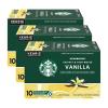 Starbucks K-Cup Coffee Pods, Toasted Coconut Mocha Flavored Coffee for Keurig Coffee Makers, 100% Arabica, Limited Edition, 1 Box (10 Pods)(Vanilla)