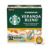 Starbucks K-Cup Coffee Pods, Toasted Coconut Mocha Flavored Coffee for Keurig Coffee Makers, 100% Arabica, Limited Edition, 1 Box (10 Pods)(Veranda)